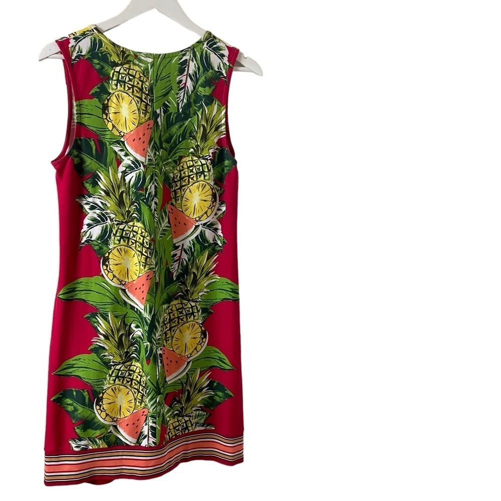 New York & Co Tropical Fruit print (Watermelon Pineapple) Multi Colors. Sz M